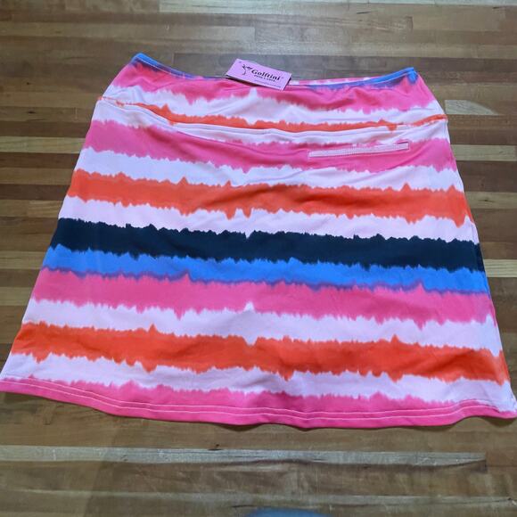 Golftini Women's 16” Radiant Pull-on a-Line Skort, XL pink - Picture 4 of 8